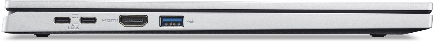 Ноутбук Acer Aspire Go AG15-32P-394D Core 3 N355 16Gb SSD512Gb Intel Graphics 15.6" TN FHD (1920x1080) без ОС silver WiFi BT Cam (NX.J8XCD.004)