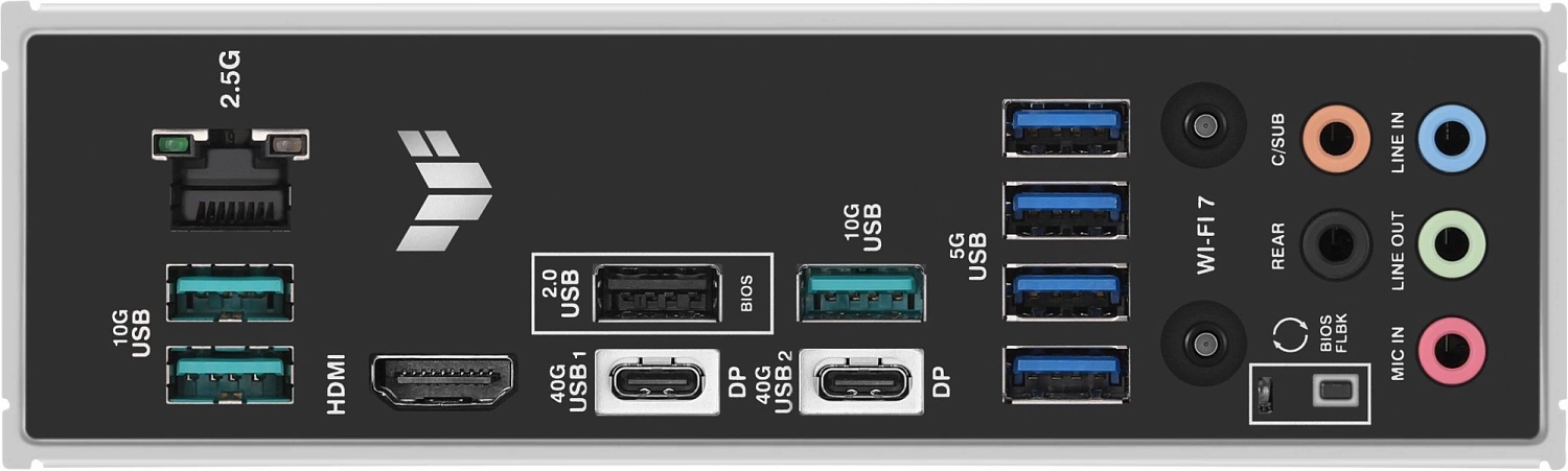 Материнская плата Asus TUF GAMING X870-PLUS WIFI SocketAM5 AMD X870 4xDDR5 ATX AC`97 8ch(7.1) 2.5Gg RAID+HDMI