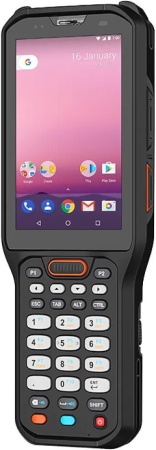 Терминал сбора данных Urovo RT40 / INDUSTRY / AND 10 / Long Rage / 1.8 GHz / 8xCore, Kryo 260 CPU / Qualcomm SD 636 /  3 GB /  32 GB /  EX30 LR / 2D Imager / 4.0" / 480 x 800 / 2G / 4G (LTE) / BT / GPS