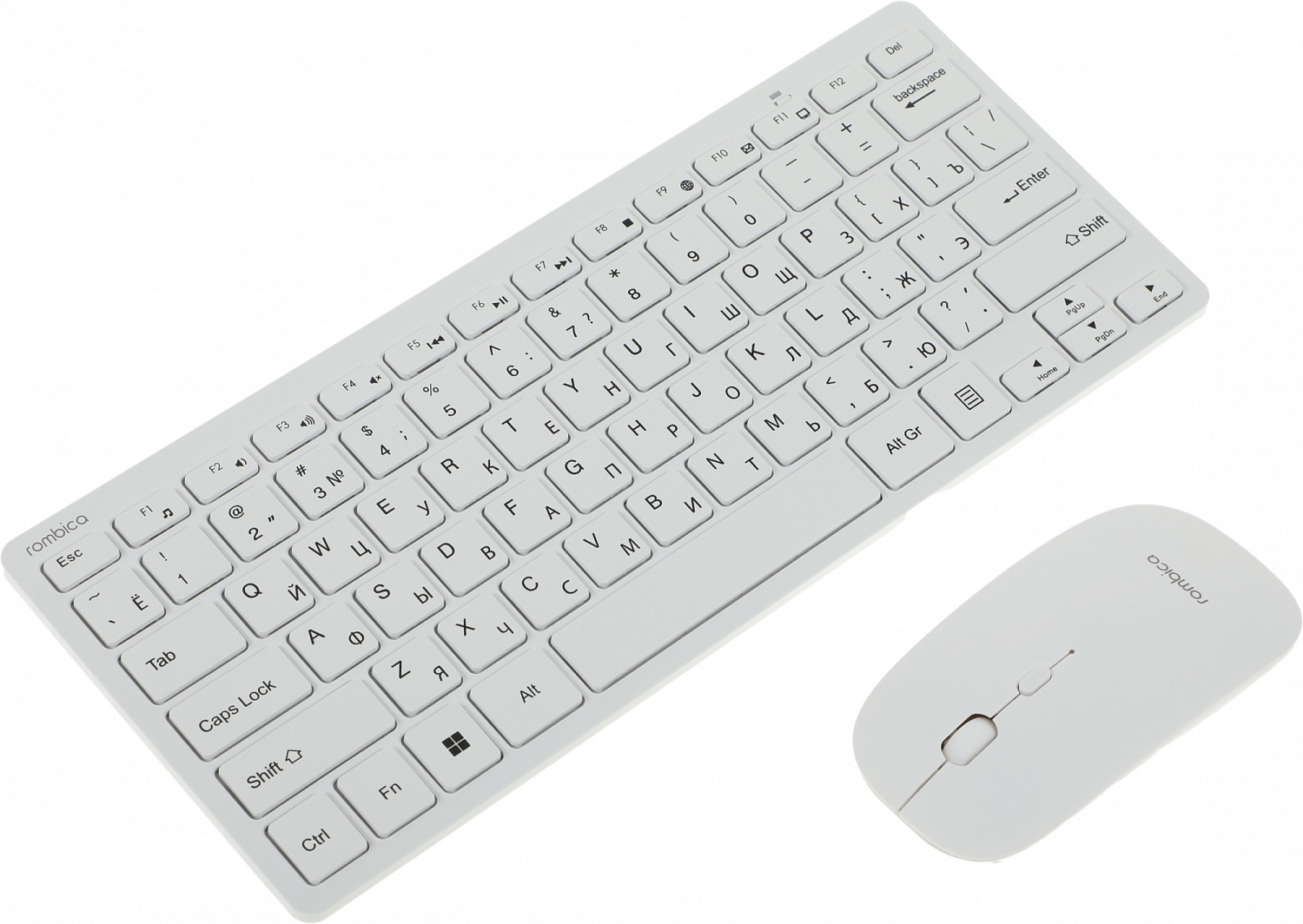 Моноблок Rombica Apollo 23.8" Full HD Ryzen 7 5800U (1.9) 8Gb SSD1Tb RGr Windows 11 Professional GbitEth WiFi BT клавиатура мышь Cam белый 1920x1080