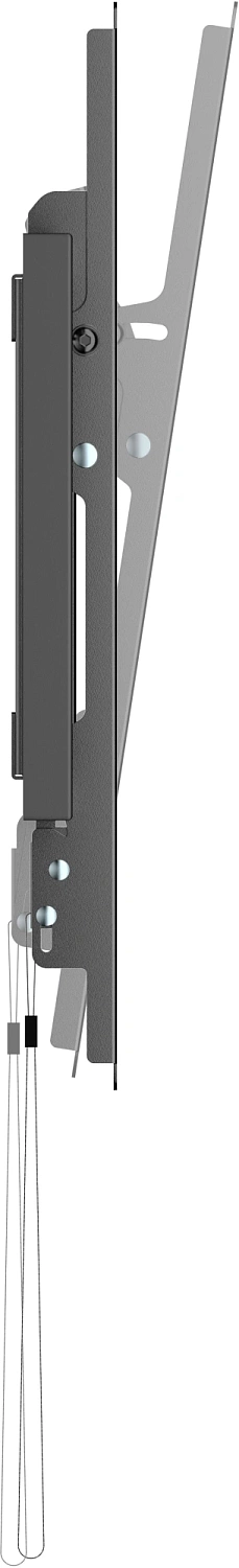 Кронштейн для телевизора Ultramounts UM852T черный 43"-95" макс.75кг настенный наклон