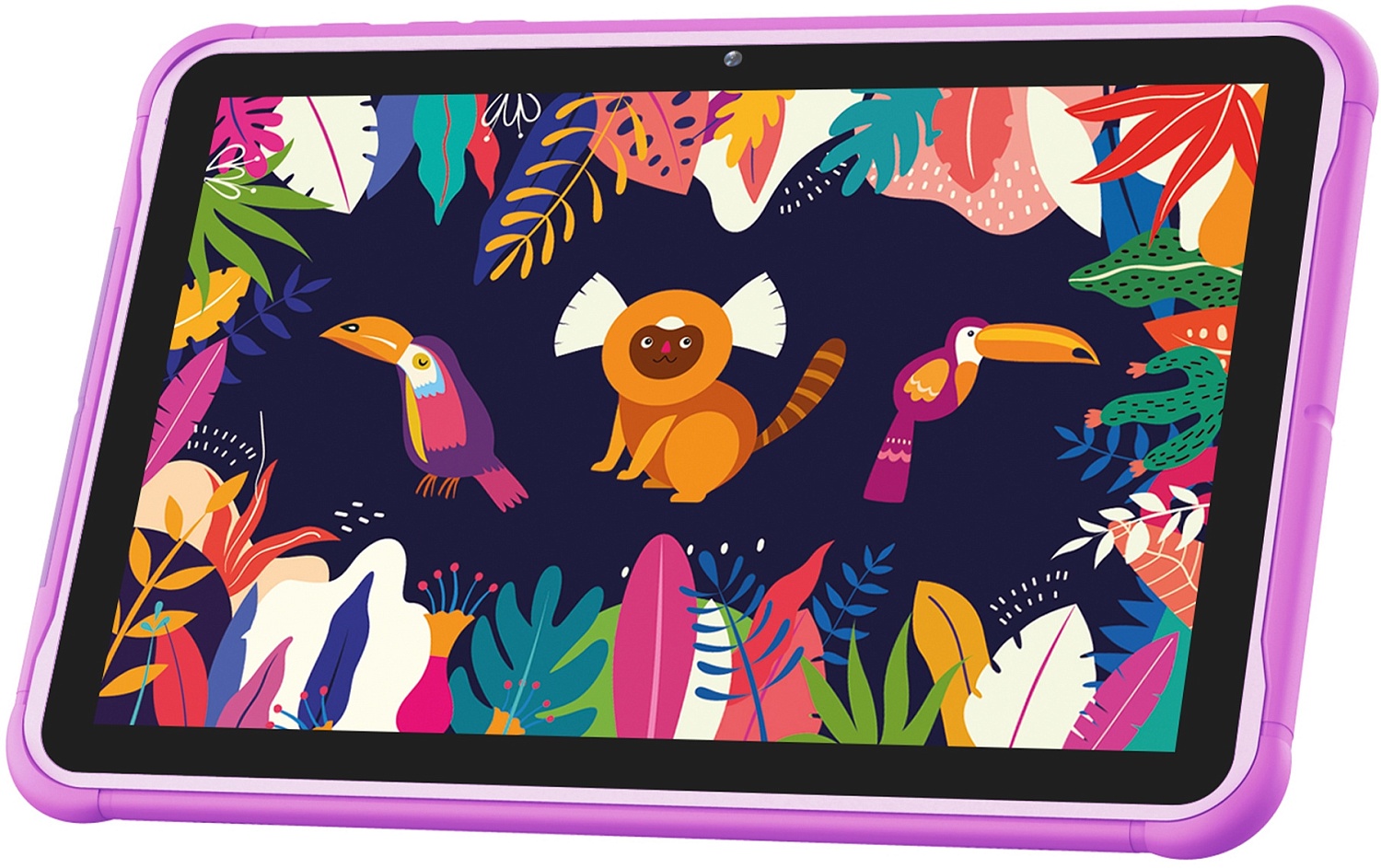 Планшет Digma Kids 1247C T310 (2.0) 4C RAM4Gb ROM64Gb 10.1" IPS 1280x800 3G 4G Android 12 фиолетовый 2Mpix 2Mpix BT GPS WiFi Touch microSD 128Gb 5000mAh