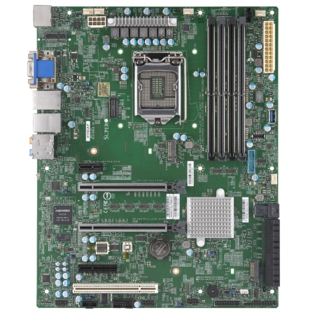 SuperMicro MBD-X11SCA-F-B ATX, LGA1151H4, C246, 4xDIMM (128GB) DDR4 ECC UDIMM, 1xGbe (i210/IPMI), 1xGbe (i210 share IPMI), 8xSATA3, RAID 0,1,5,10, 2xM.2 PCIE, 2xPCIEx16, 1xPCIEx4, 1xPCIEx1, 1xPCI32/33 5V, HDMI/DP/DVI/VGA, Audio, IPMI{10} (incl. 1x IO shi