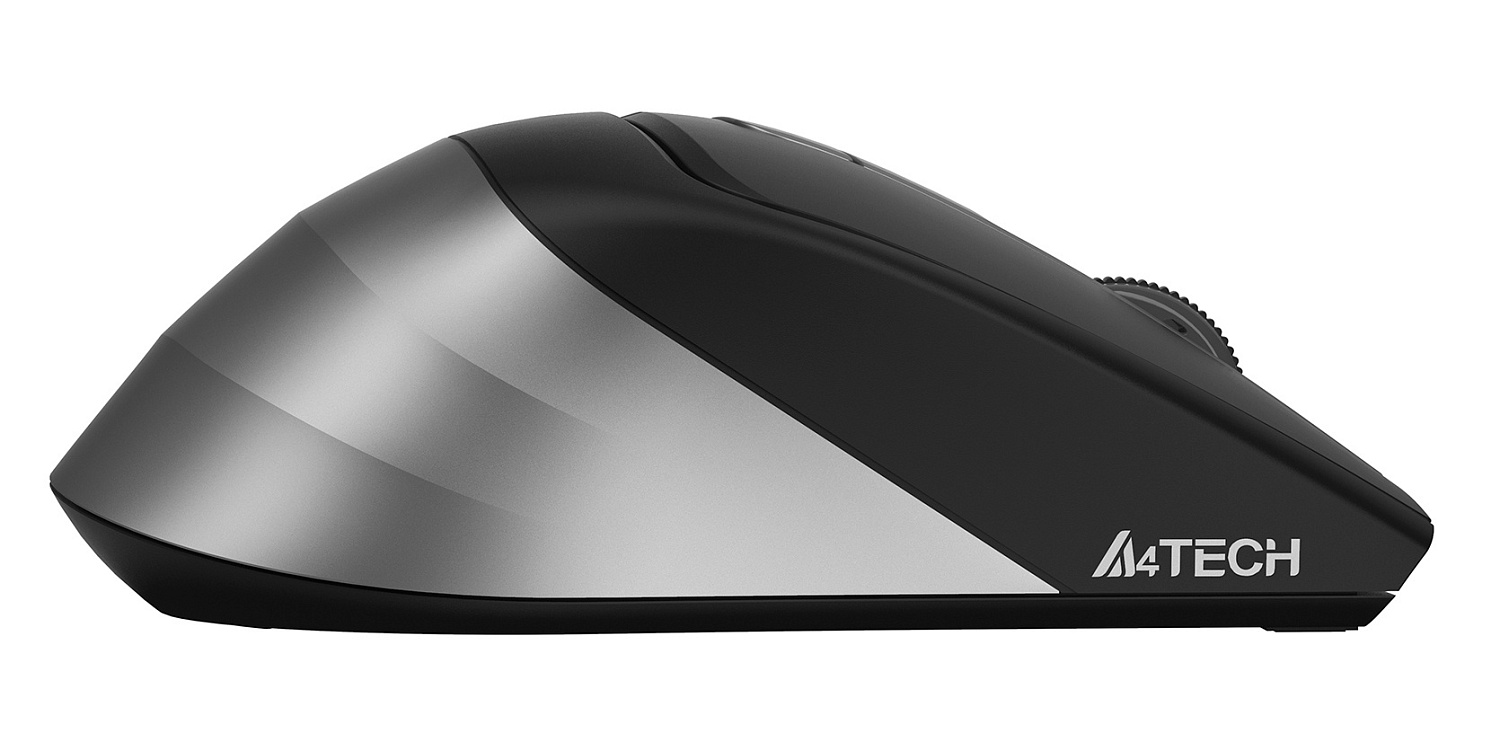Мышь A4Tech Fstyler FG35 серый/черный оптическая (2000dpi) беспроводная USB (6but) Мышь A4Tech Fstyler FG35 серый/черный оптическая (2000dpi) беспроводная USB (6but)