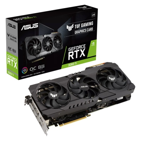 TUF-RTX3060TI-O8GD6X-GAMING /RTX3060TI,HDMI*2,DP*3,8G,D6X (90YV0IL0-M0NA00) {5} (963882)