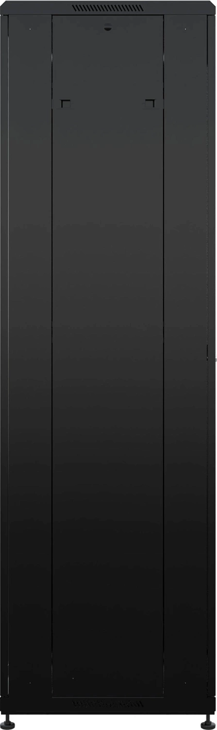 Шкаф коммутационный NTSS Премиум (NTSS-R42U6060GS-BL) напольный 42U 600x600мм пер.дв.стекл металл 900кг черный 86кг