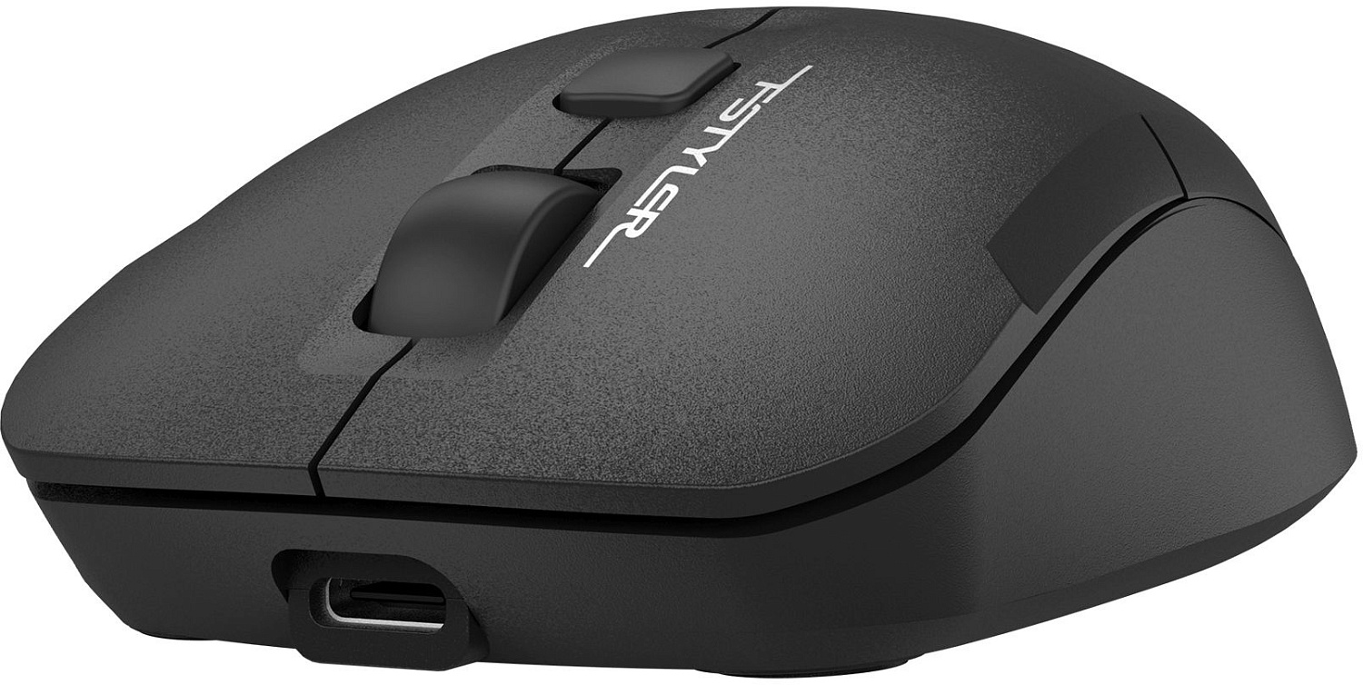 Мышь A4Tech Fstyler FG16CS Air черный оптическая (2000dpi) silent беспроводная USB для ноутбука (3but) Мышь A4Tech Fstyler FG16CS Air черный оптическая (2000dpi) silent беспроводная USB для ноутбука (3but)
