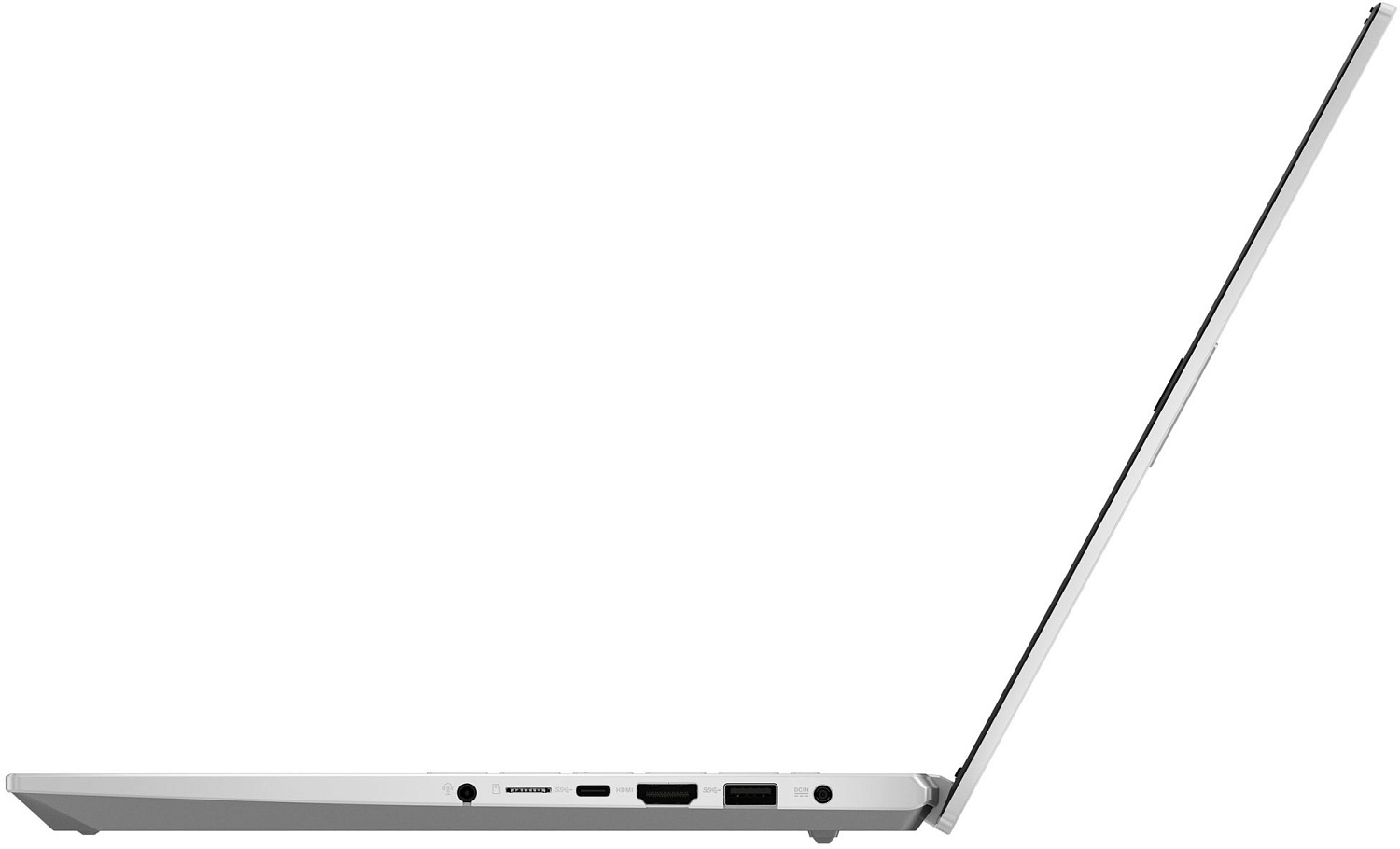Ноутбук Asus Vivobook Pro 15 OLED M6500XU-MA106 Ryzen 9 7940HS 16Gb SSD1Tb NVIDIA GeForce RTX4050 6Gb 15.6" OLED 2.8K (2880x1620) noOS silver WiFi BT Cam (90NB1202-M00440)