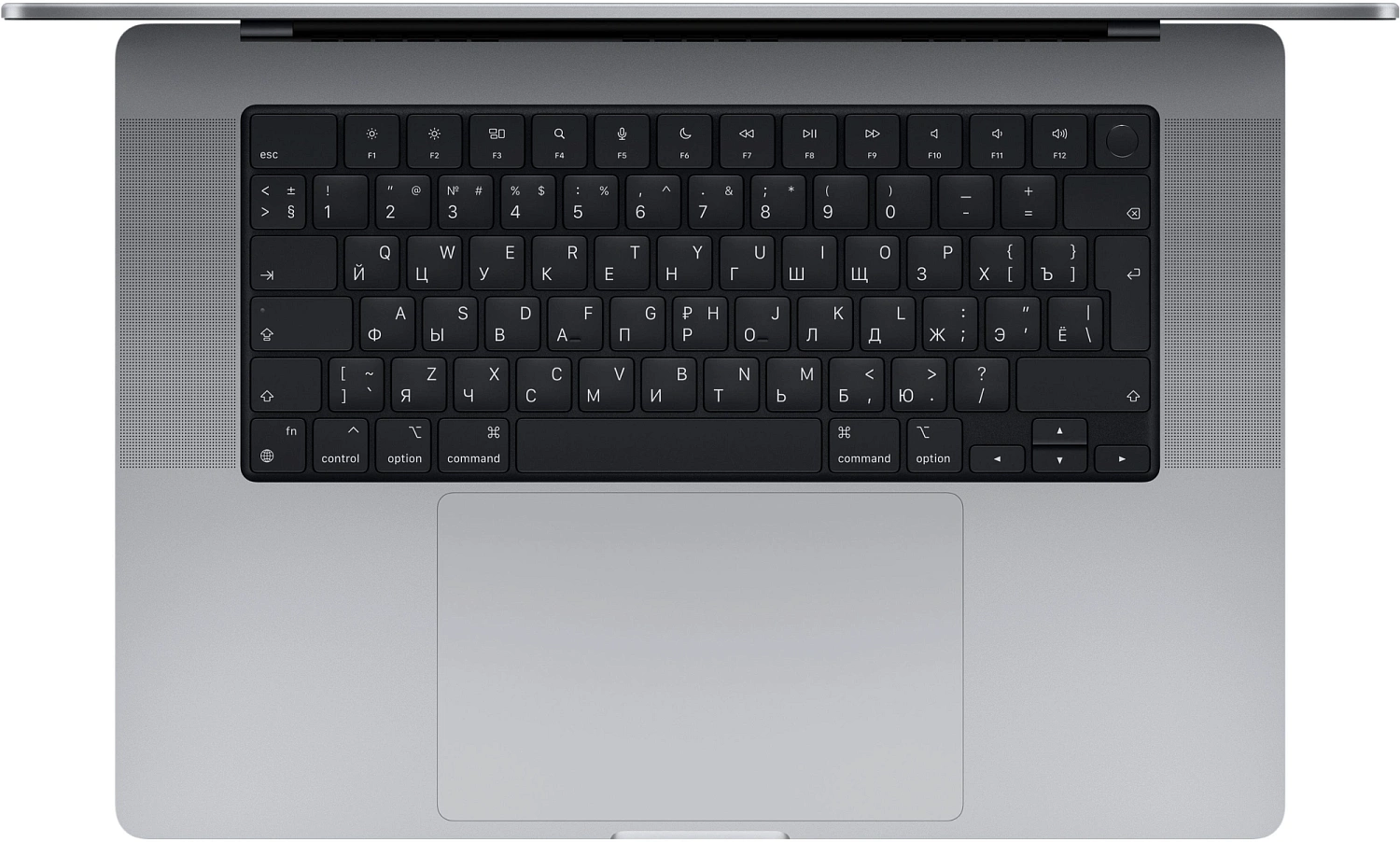 Ноутбук Apple MacBook Pro A2485 M1 Pro 10 core 32Gb SSD512Gb/16 core GPU 16.2" Liquid Retina XDR (3456x2234) macOS grey space WiFi BT Cam (Z14V0008D)