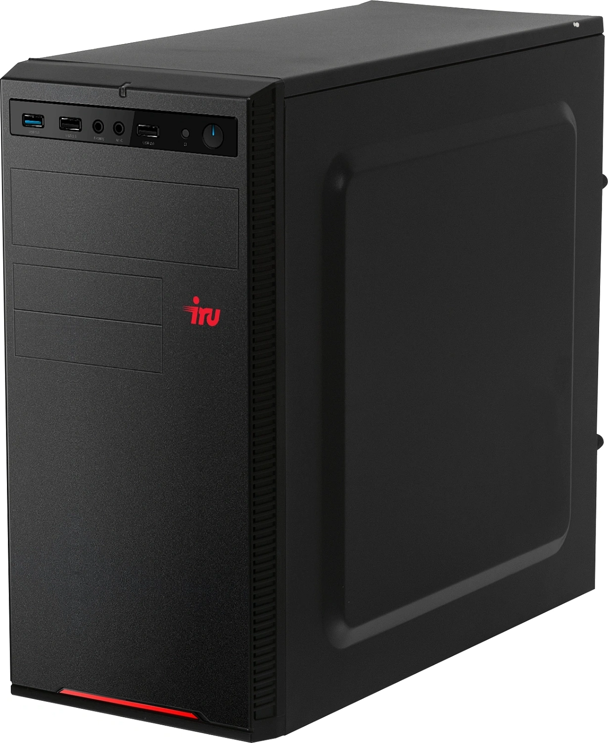 ПК IRU Planio 310H6SE MT i3 12100F (3.3) 8Gb SSD256Gb GT610 2Gb без ОС GbitEth 400W черный (RUS) (2187985)