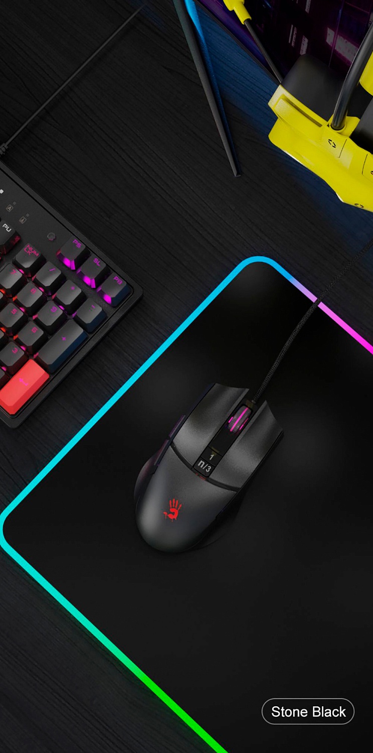 Мышь A4Tech Bloody L65 Max черный оптическая (12000dpi) USB (6but) Мышь A4Tech Bloody L65 Max черный оптическая (12000dpi) USB (6but)