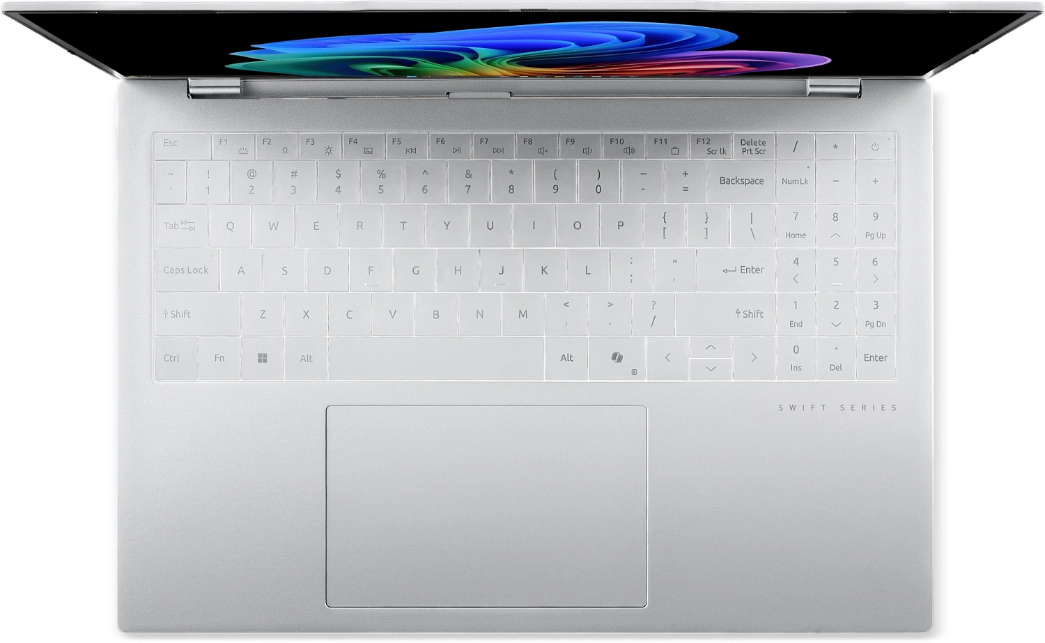 Ноутбук Acer Swift Air 16 SFA16-61M-R88D Ryzen AI 7 345 16Gb SSD512Gb AMD Radeon 16" OLED WUXGA (1920x1200) без ОС silver WiFi BT Cam (NX.DJACD.002)