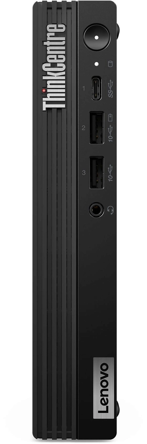 Неттоп Lenovo ThinkCentre Tiny M70q-5 slim i7 14700T (1.3) 16Gb SSD512Gb UHDG 770 без ОС GbitEth WiFi BT 135W kb мышь клавиатура черный (12TD003UUM)