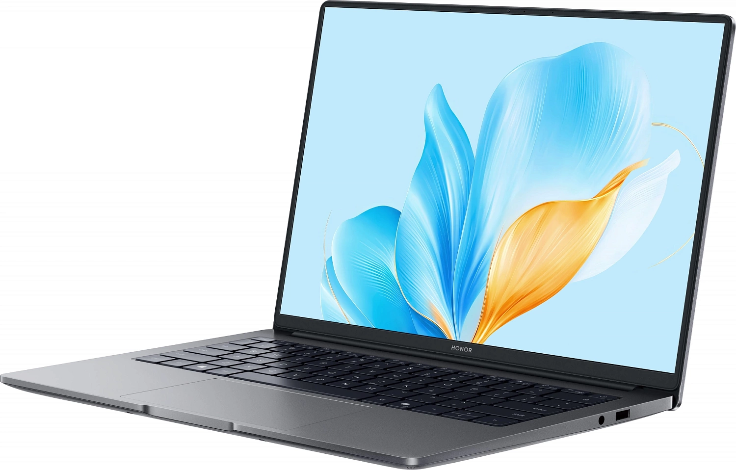 Ноутбук HONOR MagicBook X 14 Intel Core i5-13420H/16Gb/SSD512Gb/14"/IPS/FHD+/60Hz/NoOS/Grey (5301ALXL)