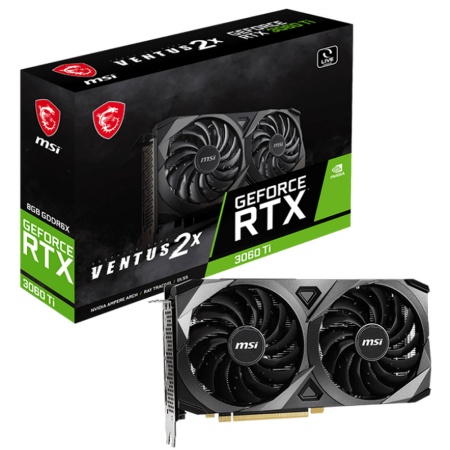 RTX3060Ti VENTUS 2X 8GD6X 8GB GDDR6X 256-bit HDMI DPx3 2FAN RTL