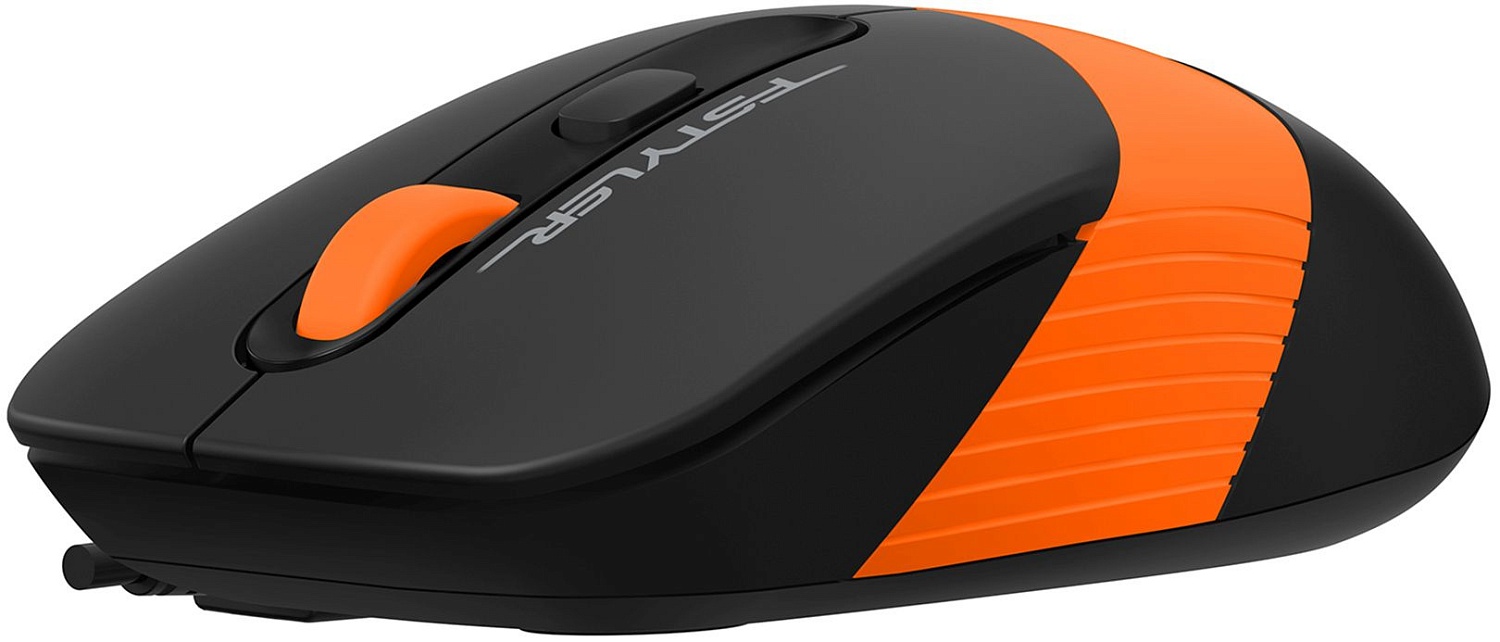 Мышь A4Tech Fstyler FM10S черный/оранжевый оптическая (1600dpi) silent USB (3but) Мышь A4Tech Fstyler FM10S черный/оранжевый оптическая (1600dpi) silent USB (3but)