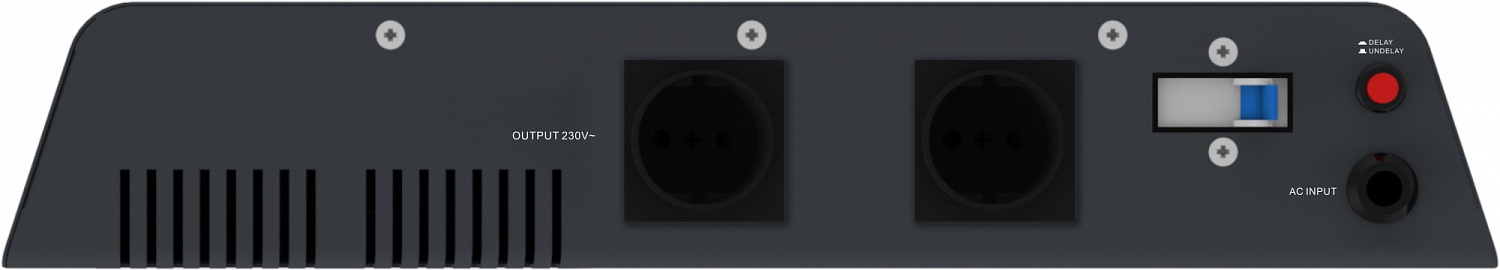 Стабилизатор напряжения Powercom WM-3000VA 1800Вт 3000ВА графитовый