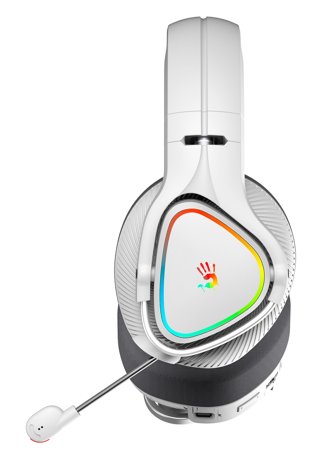 Наушники с микрофоном A4Tech Bloody MR710 серый 1.5м мониторные BT/Radio оголовье (MR710 GREY)