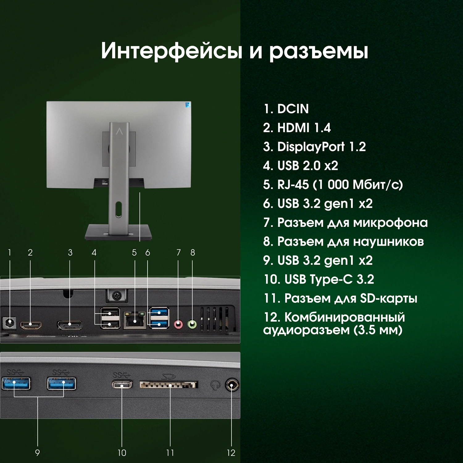 Моноблок Digma Pro Unity 23.8" Full HD i3 1215U (1.2) 16Gb SSD256Gb UHDG CR Windows 11 Pro GbitEth WiFi BT 90W клавиатура мышь Cam серый/черный 1920x1080