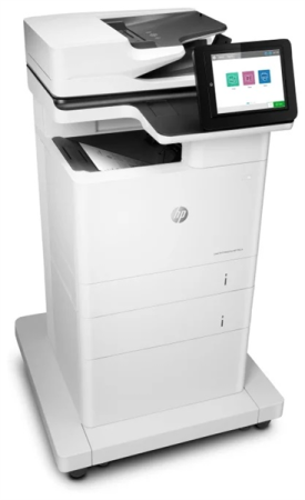 Лазерное многофункциональное устройство HP LaserJet Enterprise MFP M635fht (p/c/s/f, A4,1200dpi,61ppm,1,5Gb,HDD500GBenc,3 trays 100+2х550,ADF150,Duplex,stand,USB/GigEth,cart.10,5k in box,1y warr.)