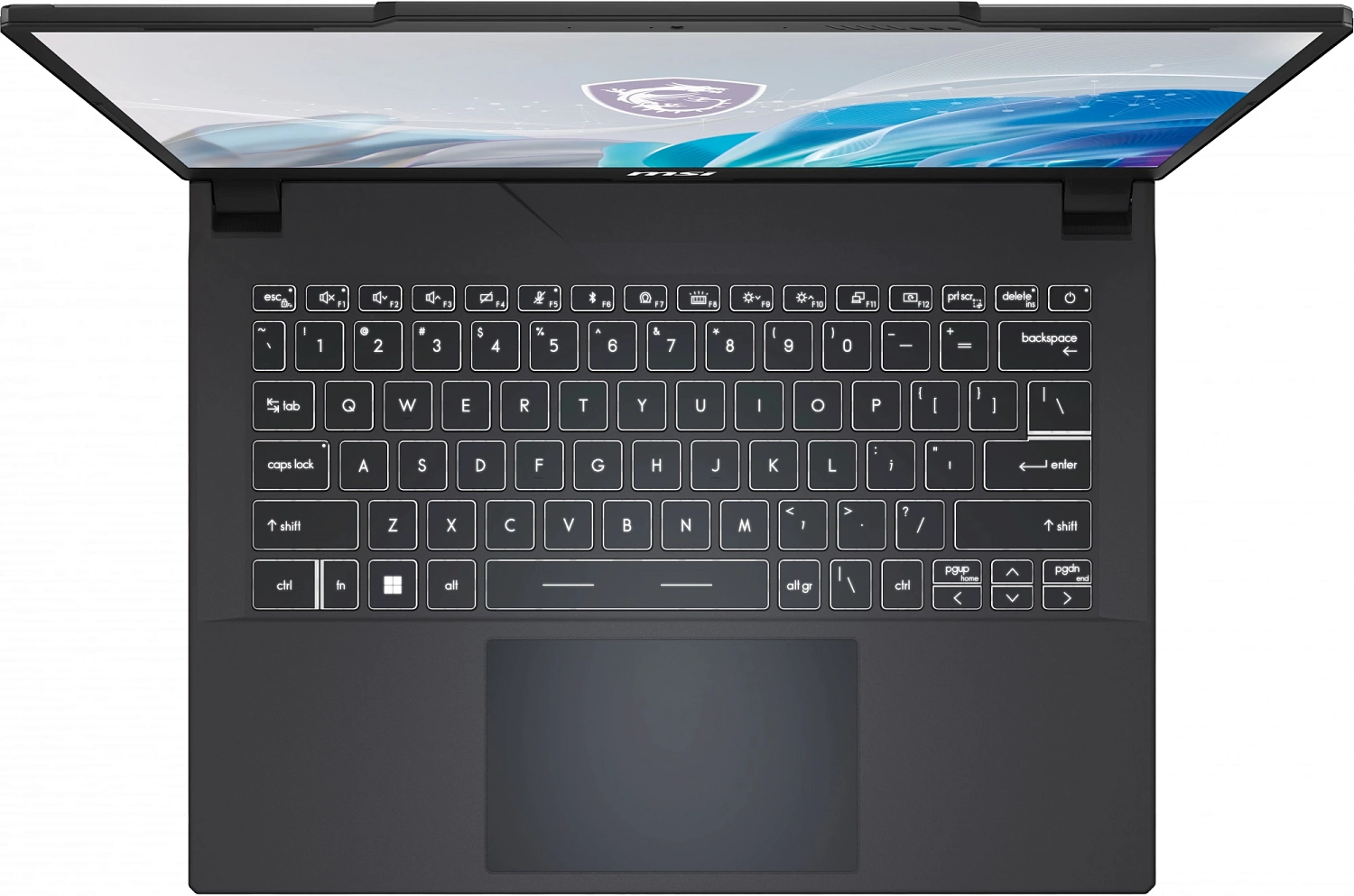 Ноутбук MSI Creator M14 A13VF-089RU Core i7 13620H 16Gb SSD1Tb NVIDIA GeForce RTX4060 8Gb 14" 2.8K (2880x1800) Windows 11 Professional grey WiFi BT Cam (9S7-14P112-089)