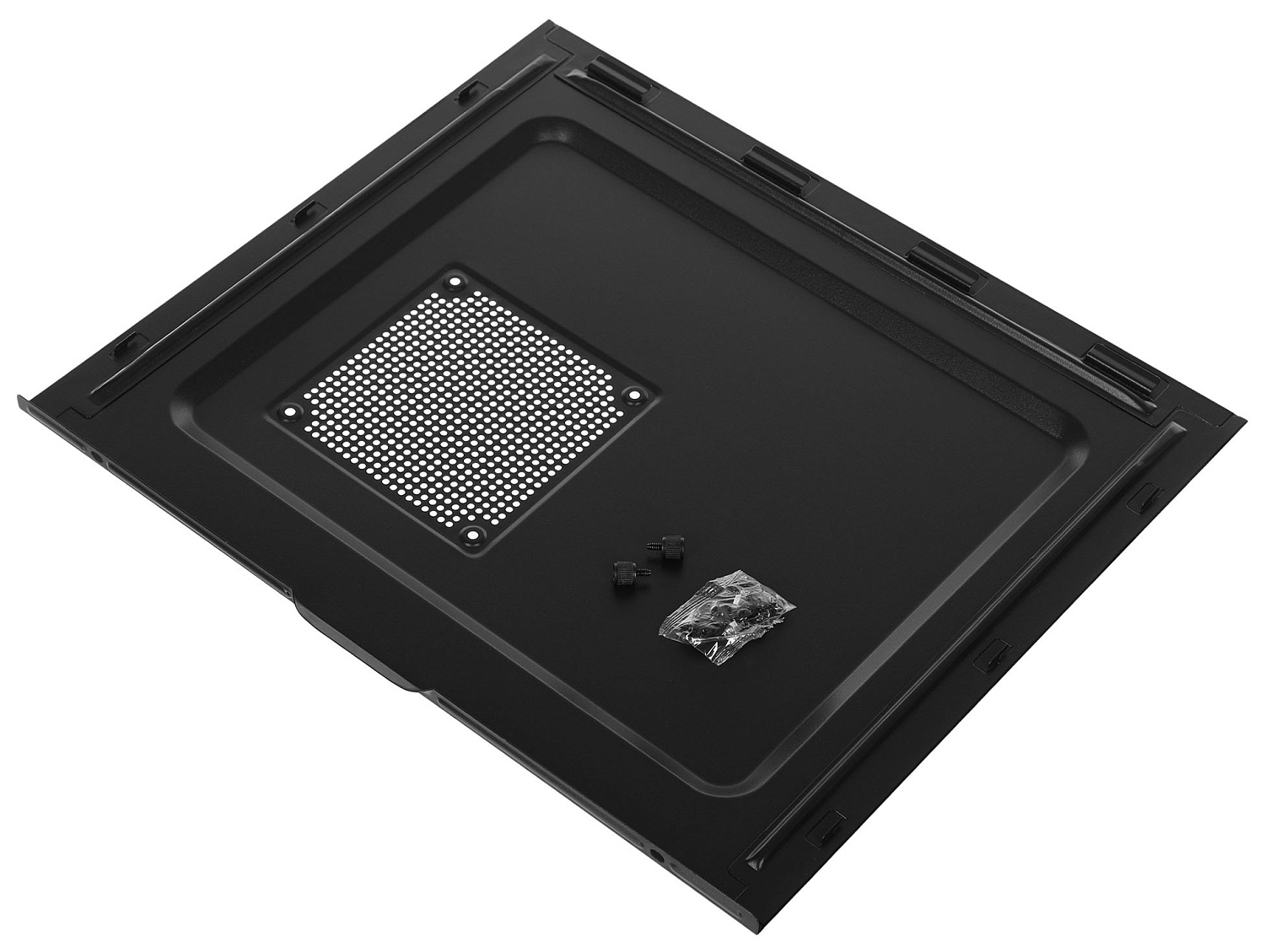 Корпус Digma DC-ATX101-U2 черный без БП ATX 1x80mm 2x120mm 2xUSB2.0 audio