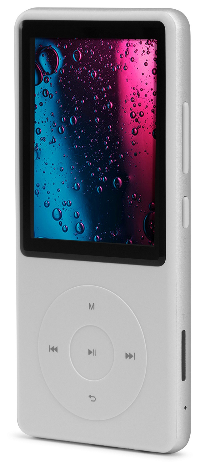 Плеер Hi-Fi Flash Digma M5 BT 16Gb белый/2.4"/FM/microSD/microSDHC/clip Плеер Hi-Fi Flash Digma M5 BT 16Gb белый/2.4"/FM/microSD/microSDHC/clip