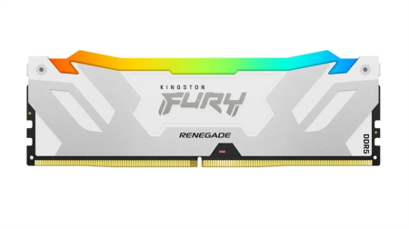 Оперативная память Kingston 16GB 7200MT/s DDR5 CL38 DIMM FURY Renegade RGB White XMP