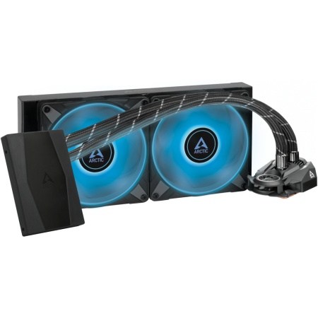 Arctic Liquid Freezer II - 280 RGB Black with controller Multi Compatible All-In-One CPU Water Cooler (ACFRE00107A)