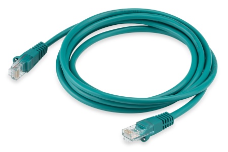 Патч-корд Buro UTP 4 пары cat5E CCA molded 2м зеленый RJ-45 (m)-RJ-45 (m)