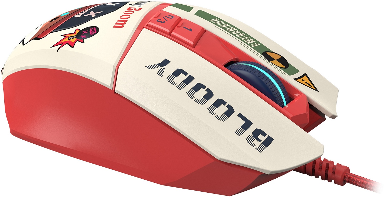 Мышь A4Tech Bloody W63 Max Proxy Boom рисунок оптическая (120000dpi) USB Мышь A4Tech Bloody W63 Max Proxy Boom рисунок оптическая (120000dpi) USB