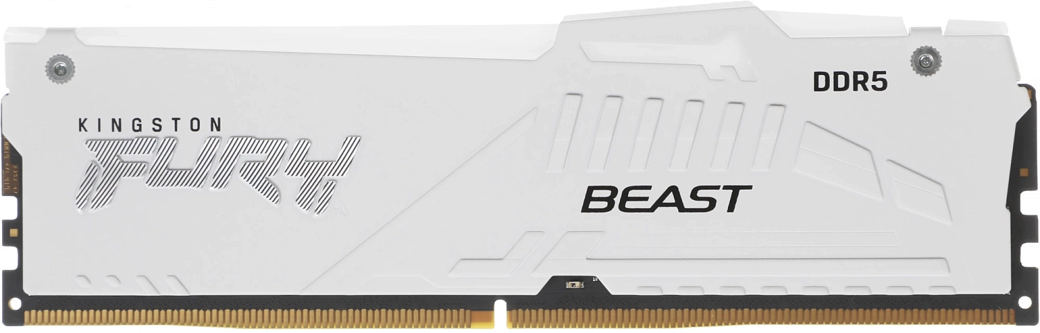 Модуль памяти Kingston 32GB DDR5 6000MHz DIMM FURY Beast White EXPO RGB CL36