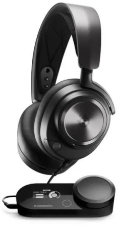 Наушники с микрофоном Steelseries Arctic Nova Pro черный 1.5м накладные оголовье (61527)