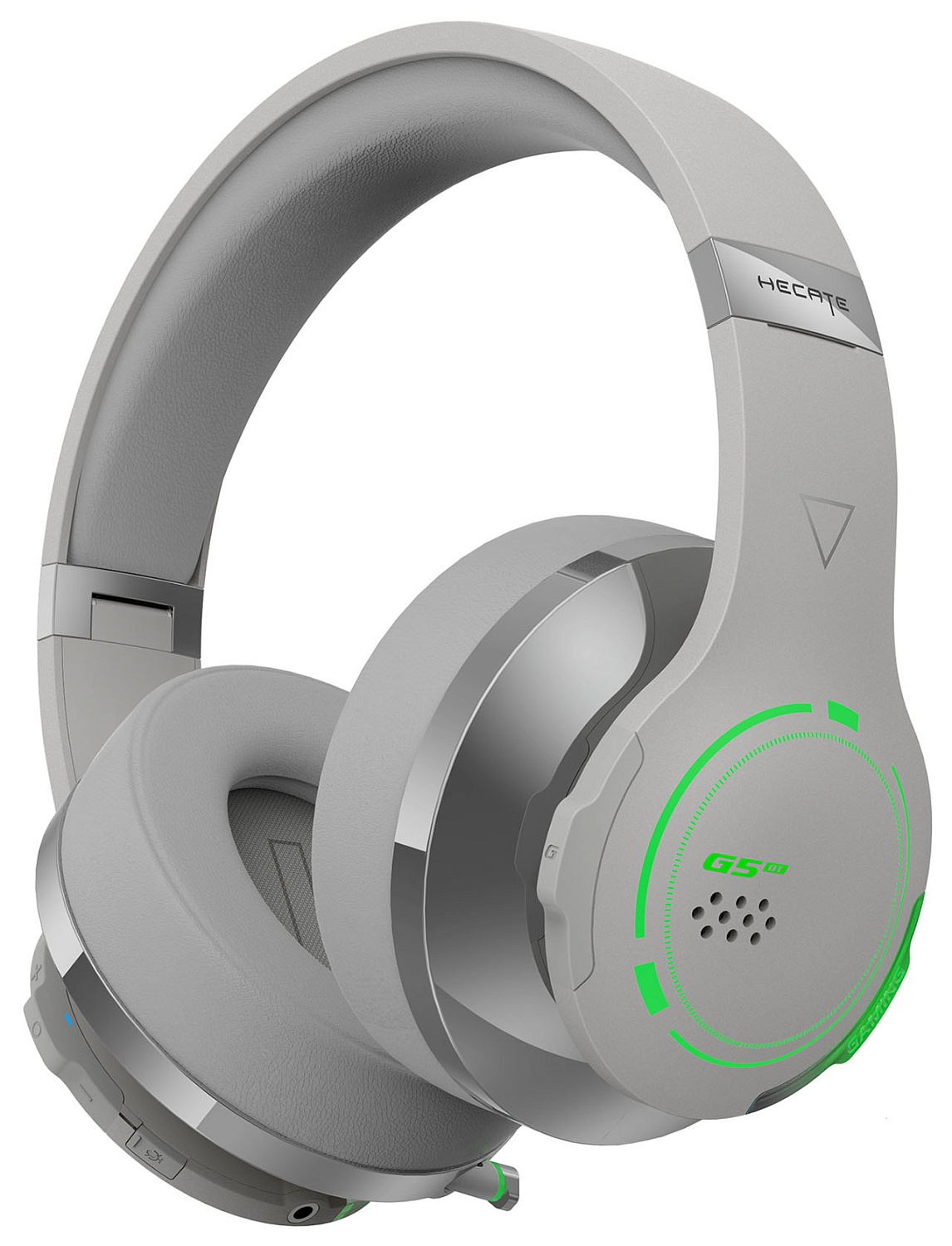 Наушники с микрофоном Edifier G5BT серый мониторные BT оголовье