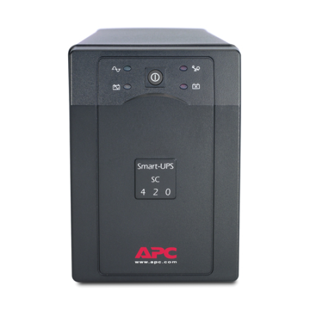 Источник бесперебойного питания APC Smart-UPS SC SC420I 260Вт 420ВА черный