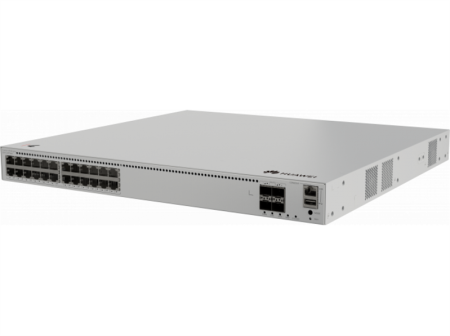 Коммутатор HUAWEI S310-24PN4X (L2+, 24*10/100/1000/2.5GBASE-T ports(400W PoE+), 4*10GE SFP+ ports, built-in AC power)