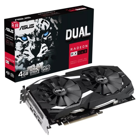 DUAL-RX560-4G /RX560,HDMI,DP*2,4G,D5 90YV0HG0-M0NA00 (730866) {8}