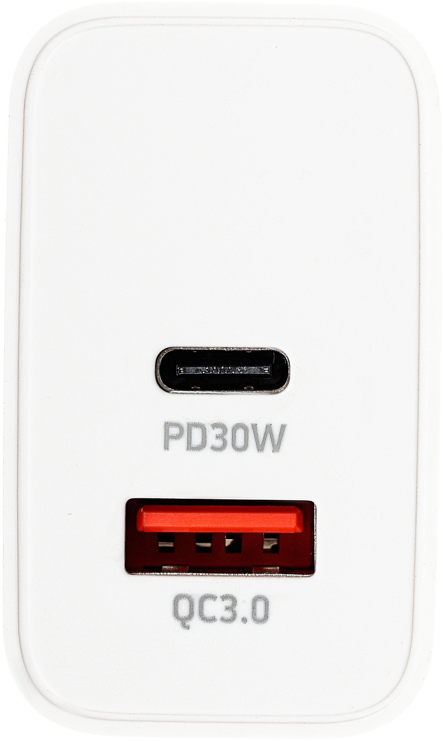 Сетевое зар./устр. Digma DGW3D 30W 3A (PD+QC) USB-C/USB-A универсальное белый (DGW3D0F110WH)