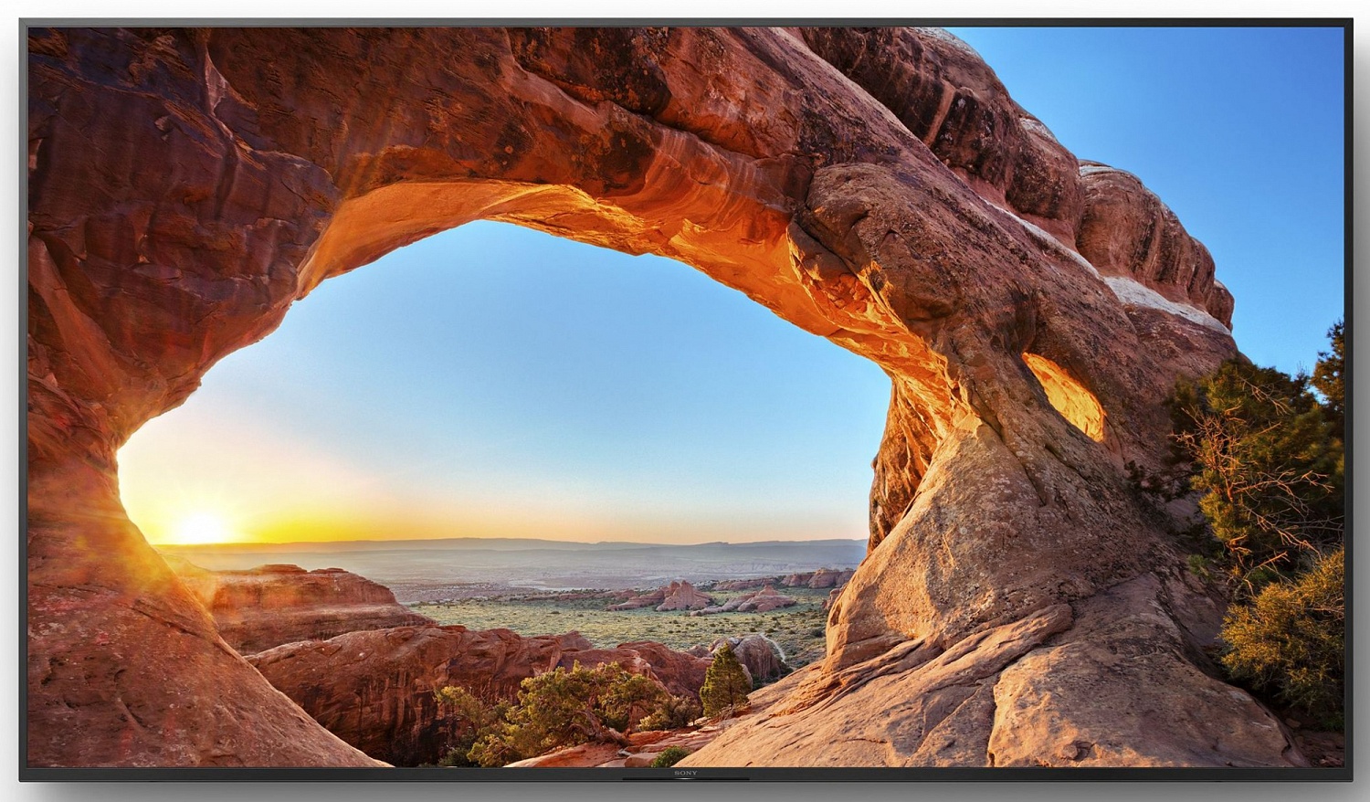 Телевизор LED Sony 85" KD-85X85TJ BRAVIA черный 4K Ultra HD 100Hz DVB-T DVB-T2 DVB-C DVB-S DVB-S2 USB WiFi Smart TV