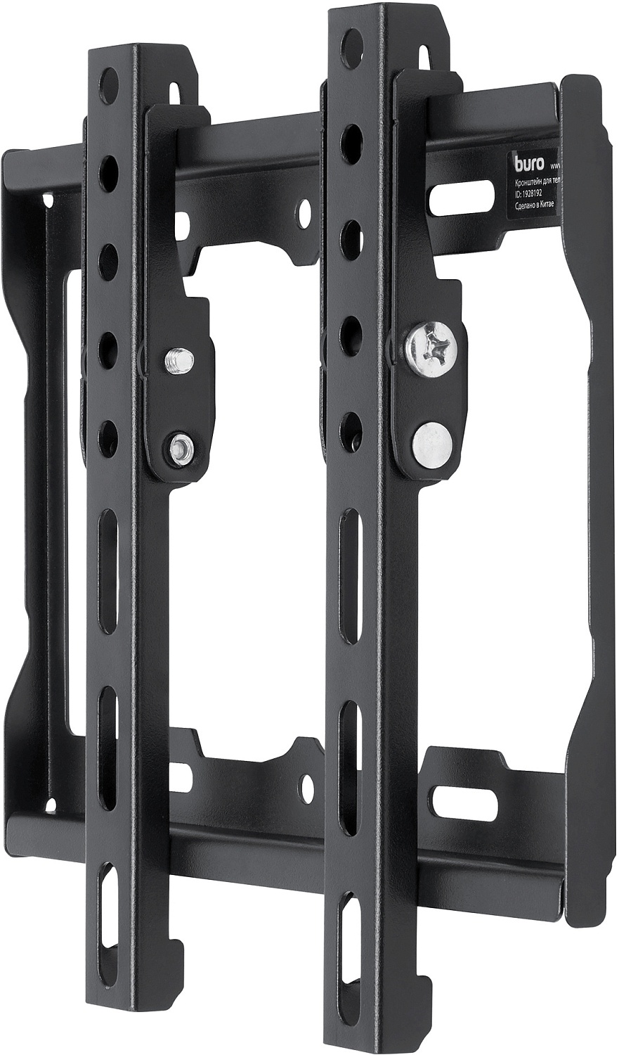 Кронштейн для телевизора Buro MT2 черный 15"-48" макс.25кг настенный наклон