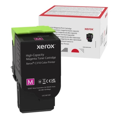 Пурпурный картридж с тонером емкости (5 500 страниц) Xerox C310/C315 Xerox Toner Magenta (006R04366)