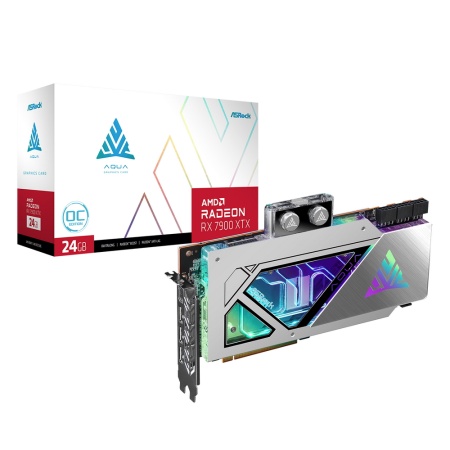 RX7900XTX AQUA 24GB OC 24GB GDDR6 384Bit 3 x DisplayPort™ 2.1 / 1 x HDMI™ 2.1