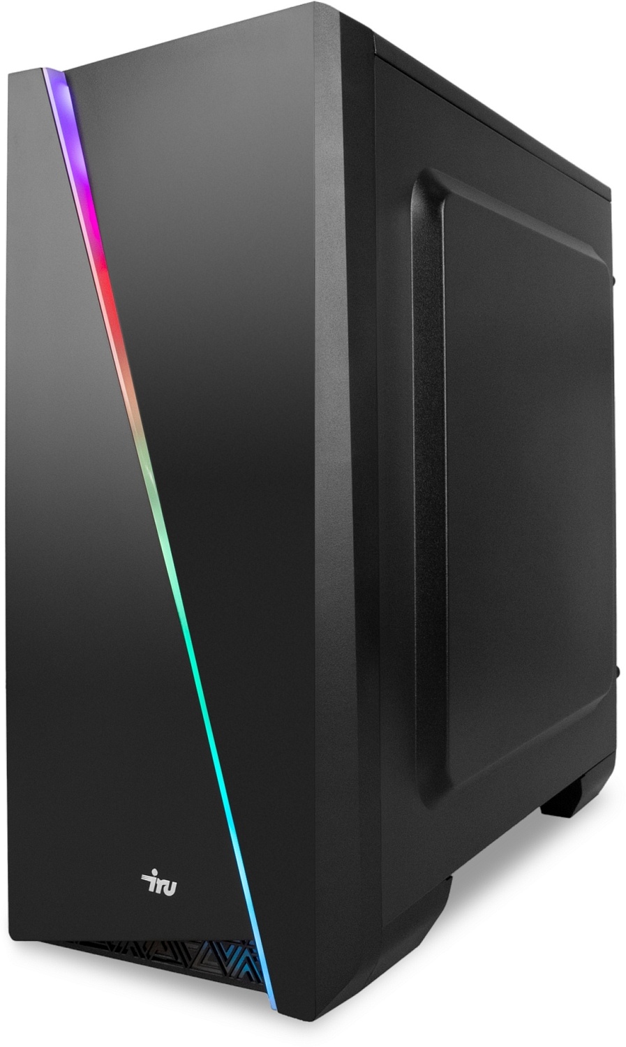 ПК IRU Game 320A5GE MT Ryzen 5 5500 (3.6) 16Gb SSD512Gb GTX1650 4Gb Free DOS GbitEth 400W черный (1991236)