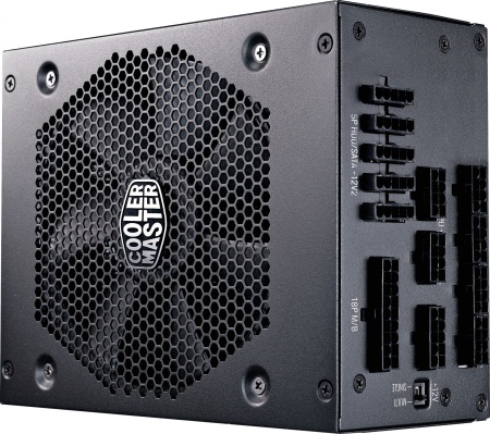 Блок питания Cooler Master ATX 1000W V1000 80+ platinum 24pin APFC 140mm fan 12xSATA Cab Manag RTL