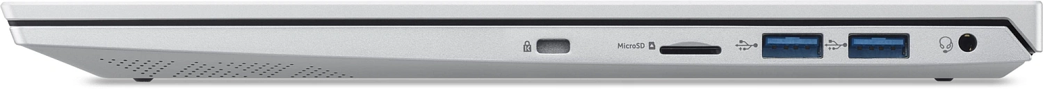 Ноутбук Acer Aspire L14 AL14-52M-35Z0 Core i3 1315U 8Gb SSD512Gb Intel UHD Graphics 14" IPS 2.2K (2240x1400) без ОС silver WiFi BT Cam 5100mAh (NX.J9HCD.001)