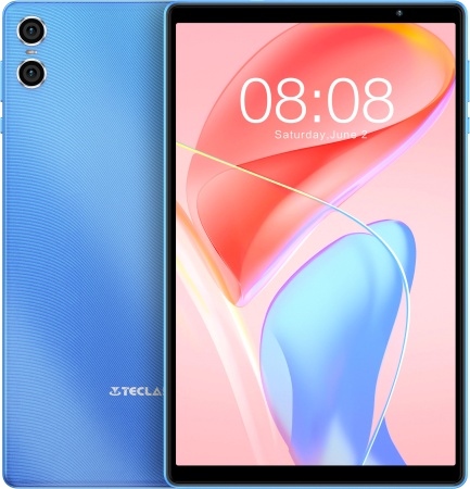 Планшет Teclast P26T Helio MT6762 (2.0) 8C RAM4Gb ROM128Gb 10.1" IPS 1280x800 Android 13 голубой 5Mpix 2Mpix BT GPS WiFi Touch microSD 1Tb 5000mAh 10hr