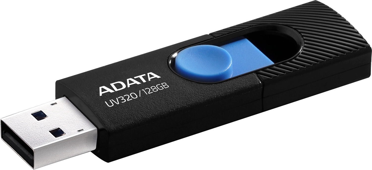 128GB USB 3.2 Gen1 AUV320-128G-RBKBL Black/blue
