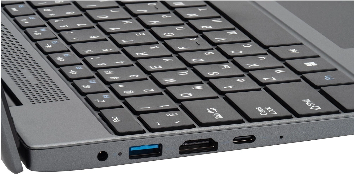 Ноутбук IRU Tactio 15PHC Ryzen 7 5825U 16Gb SSD512Gb AMD Radeon Graphics 15.6" IPS FHD (1920x1080) FreeDOS black WiFi BT Cam 4000mAh (2150137)