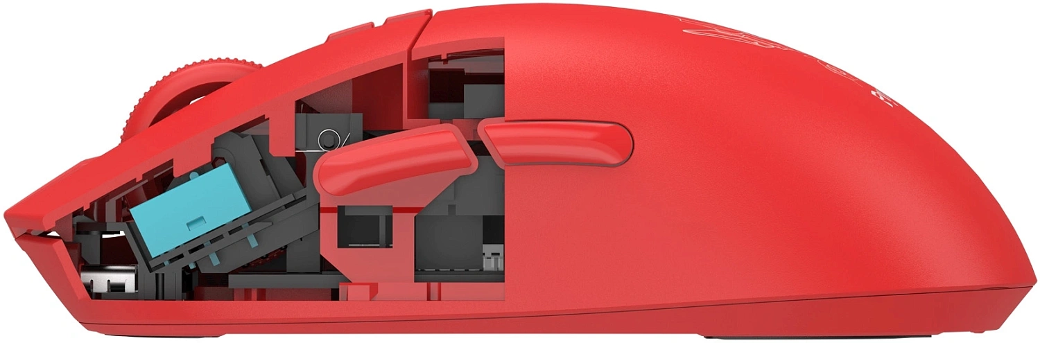 Мышь A4Tech Bloody R72 Pro красный/белый/рисунок оптическая 26000dpi беспров. USB-C 7but (R72 PRO PYRO BLAZE) Мышь A4Tech Bloody R72 Pro красный/белый/рисунок оптическая 26000dpi беспров. USB-C 7but (R72 PRO PYRO BLAZE)