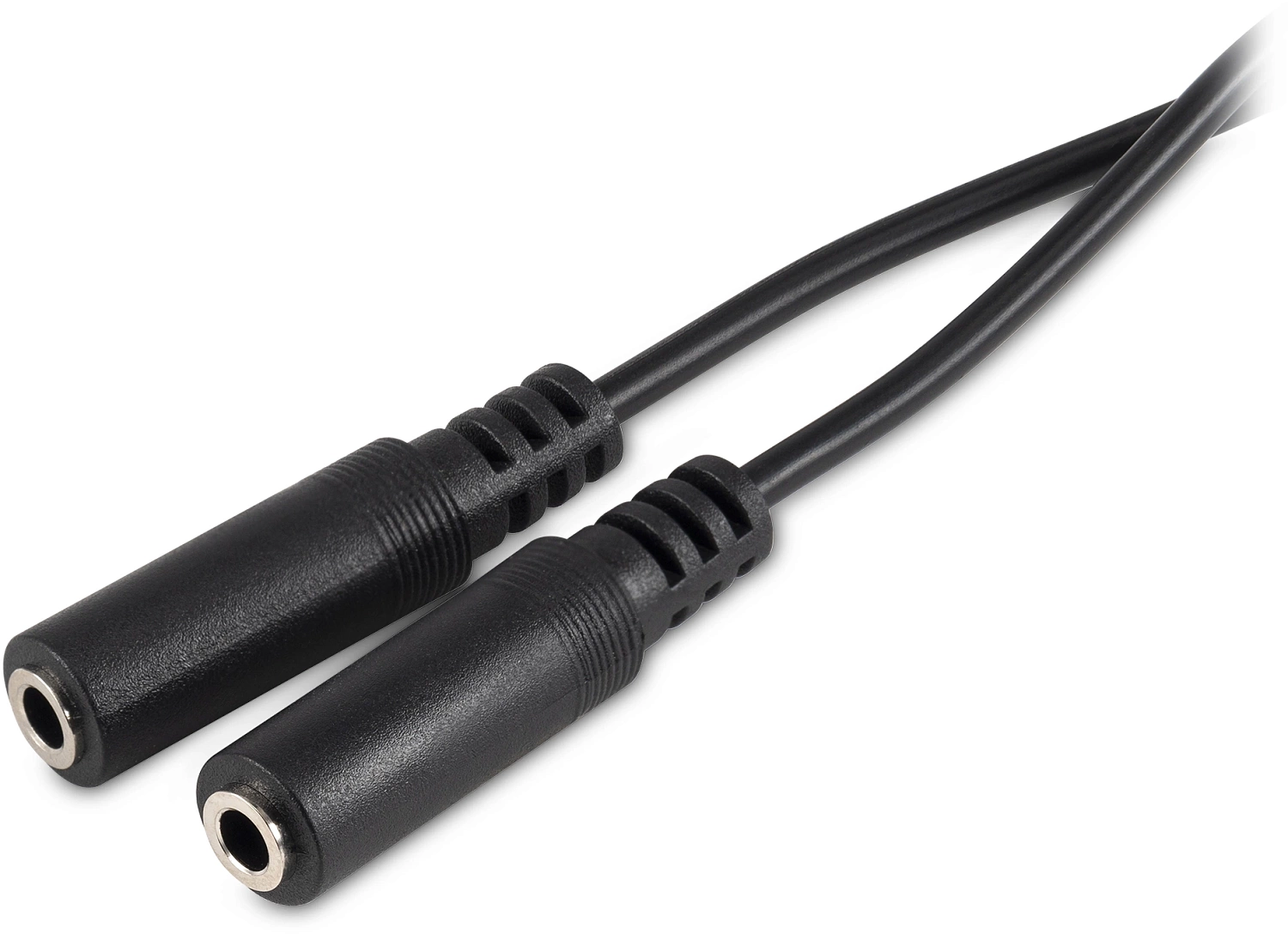 Адаптер аудио Buro BU-2XJACK-JACK 2xJack 3.5 (f)/Jack 3.5 (m) 0.2м. черный